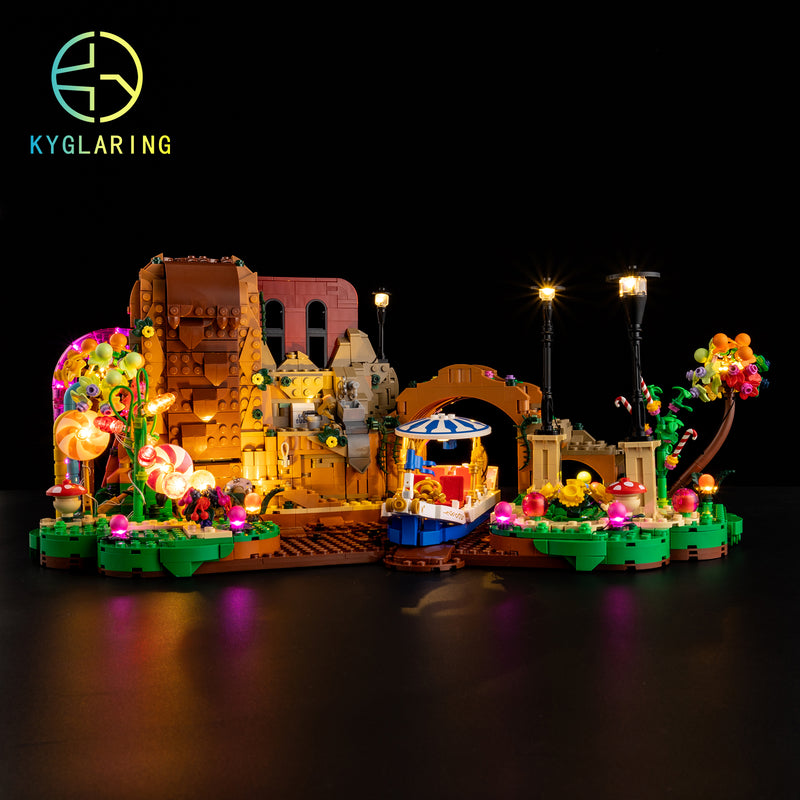 LED Light Kit for Willy Wonka & the Chocolate Factory 21360