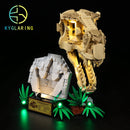 Led Lighting Set for Dinosaur Fossils: T. rex Skull 76964