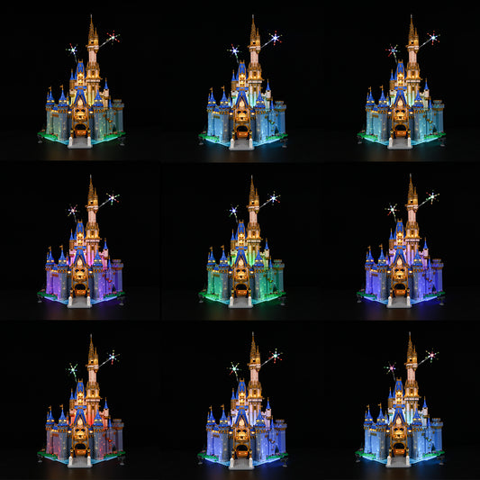 Led Light Kit For Disney Castle 43222