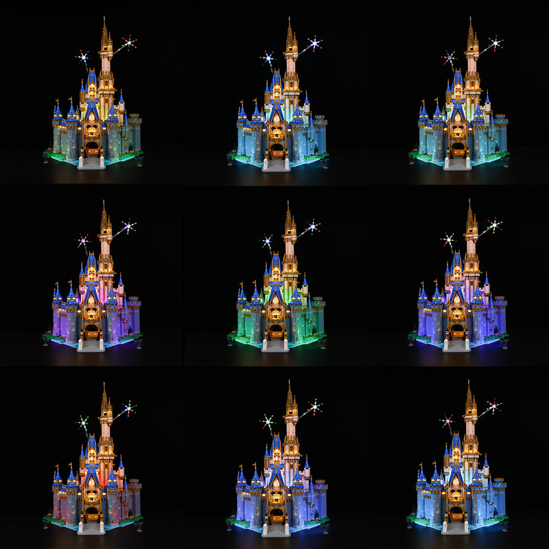 Led Light Kit For Disney Castle 43222