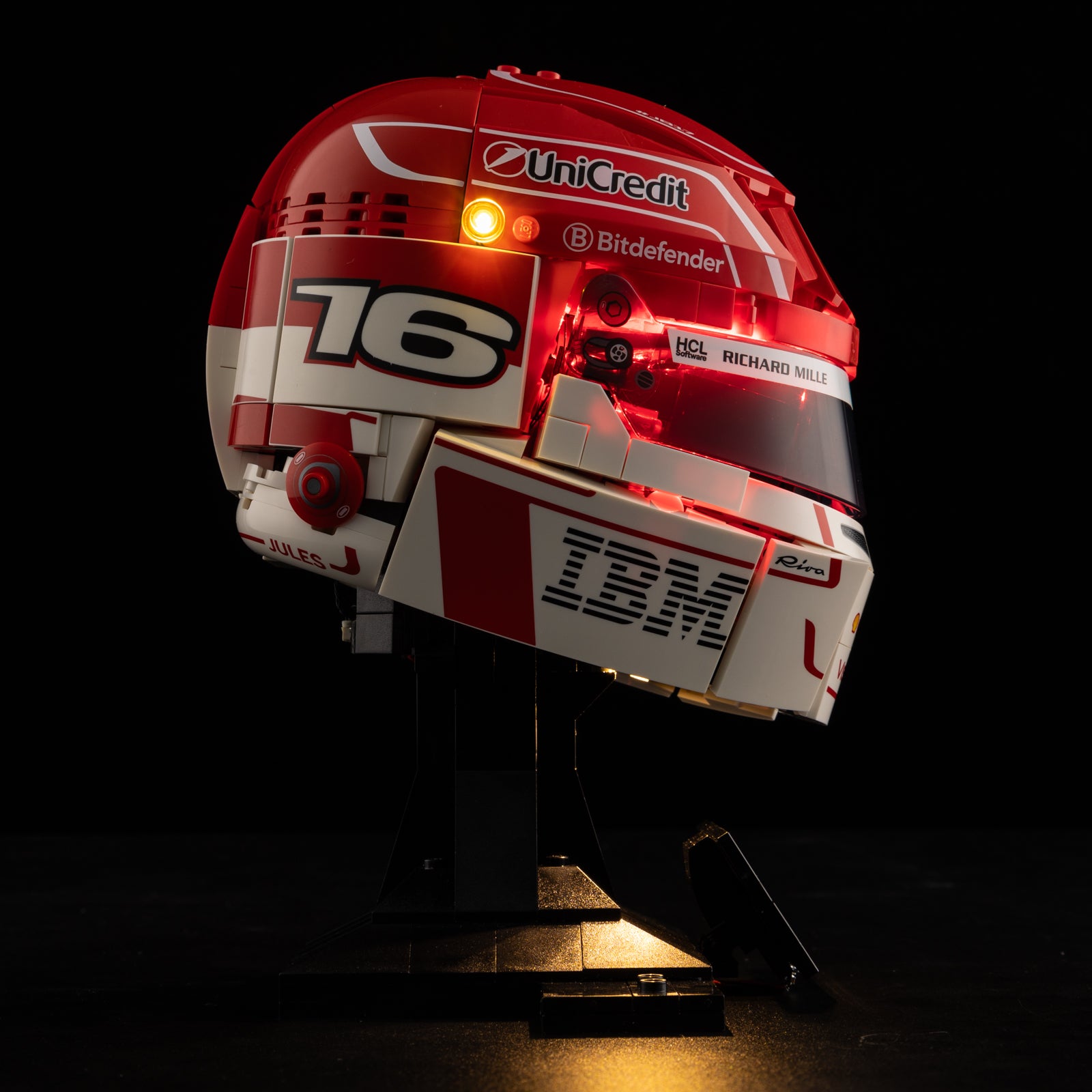 Charles Leclerc Helmet 43014 - additional detail view
