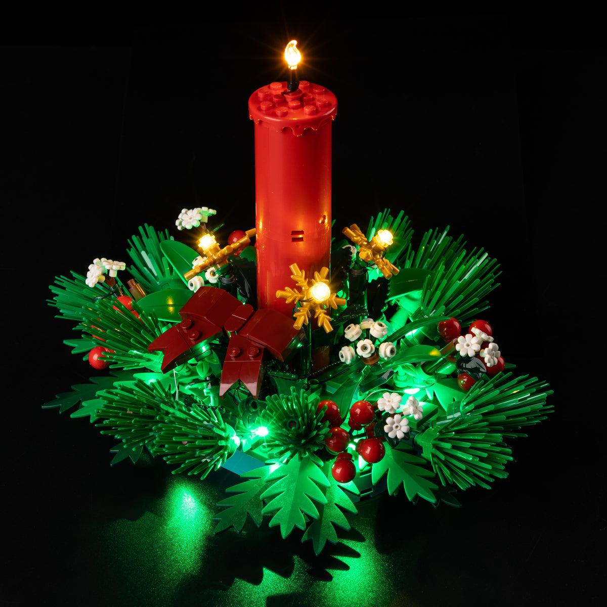 Light Kit for LEGO Christmas Table Decoration 40743