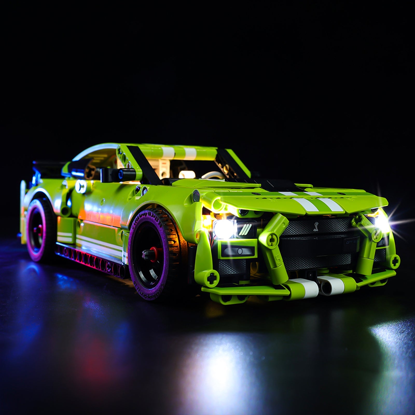 Light Kit For LEGO Ford Mustang Shelby GT500 42138 - 42138-Ford-Mustang-Shelby-GT500-3-on