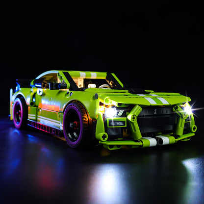 Light Kit For LEGO Ford Mustang Shelby GT500 42138 - 42138-Ford-Mustang-Shelby-GT500-3-on