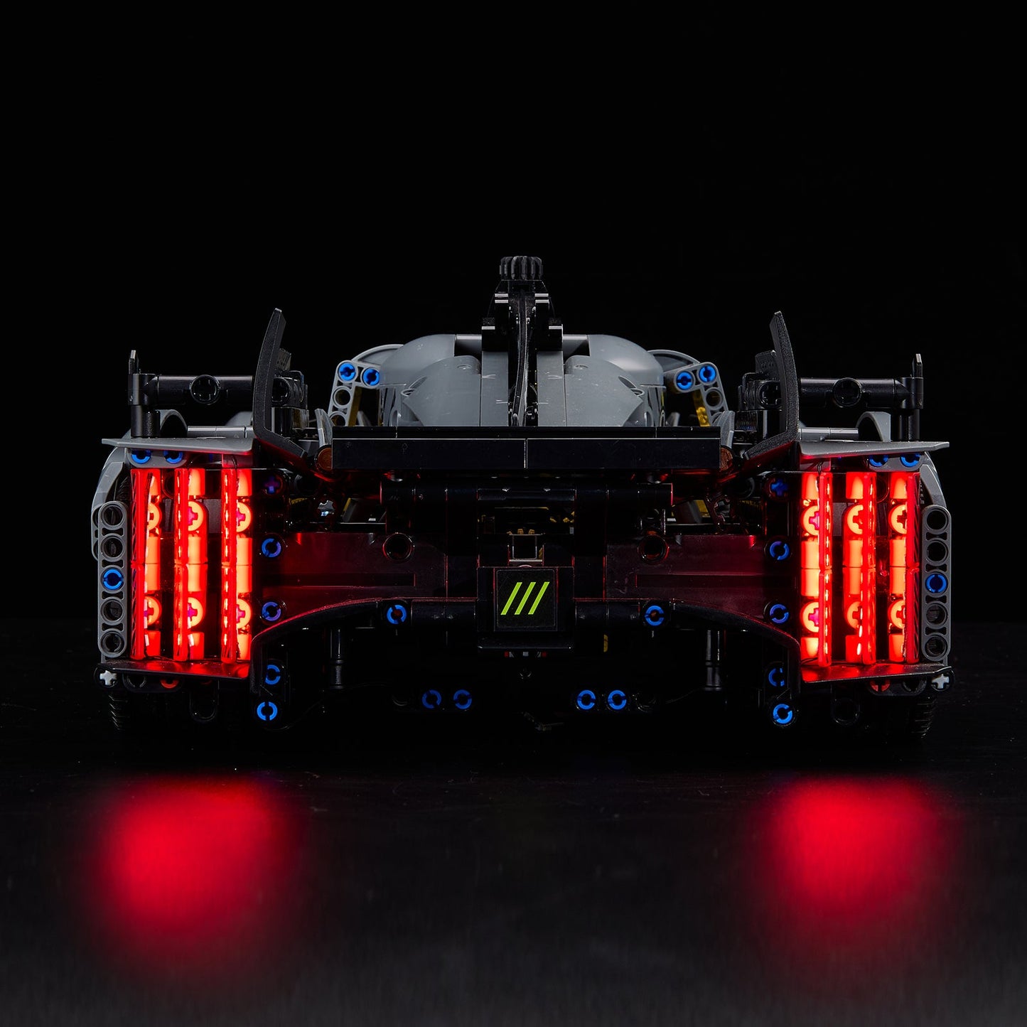 Light Kit For LEGO Peugeot 9X8 24H Le Mans Hybrid Hypercar 42156 - 42156-Peugeot-9X8-24H-Le-Mans-Hybrid-Hypercar-13-details