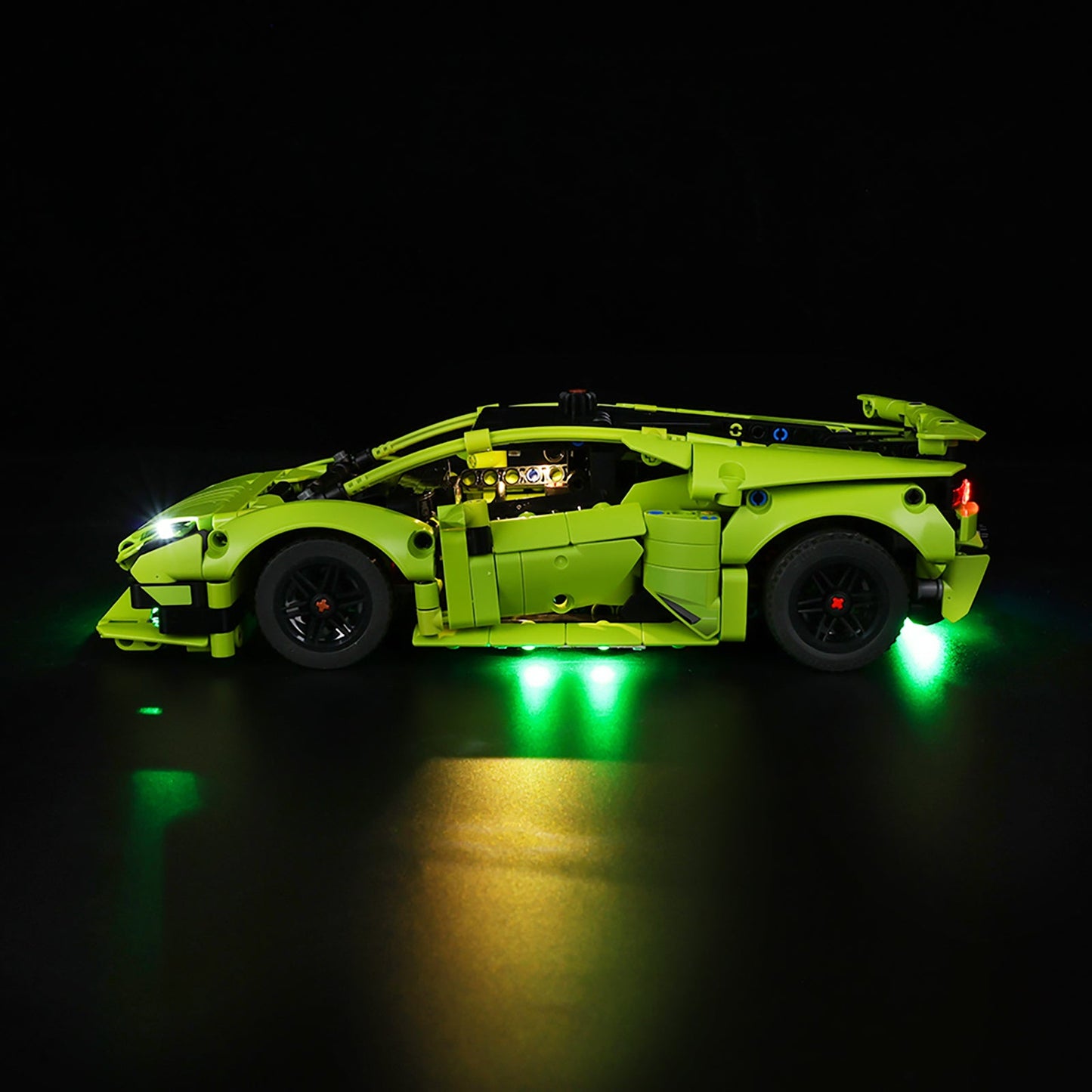 Light Kit For LEGO Lamborghini Huracan Tecnica 42161 - 42161-Lamborghini-Huracan-Tecnica-2-on