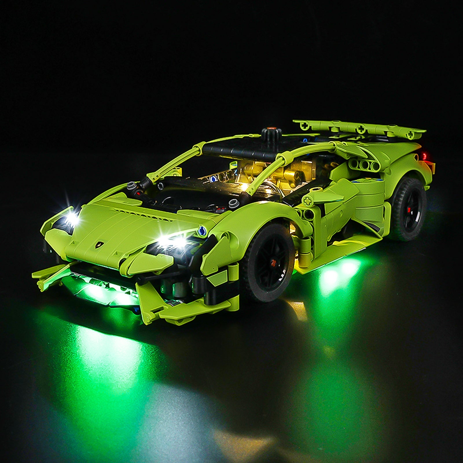 Light Kit For LEGO Lamborghini Huracan Tecnica 42161 - 42161-Lamborghini-Huracan-Tecnica-3-on