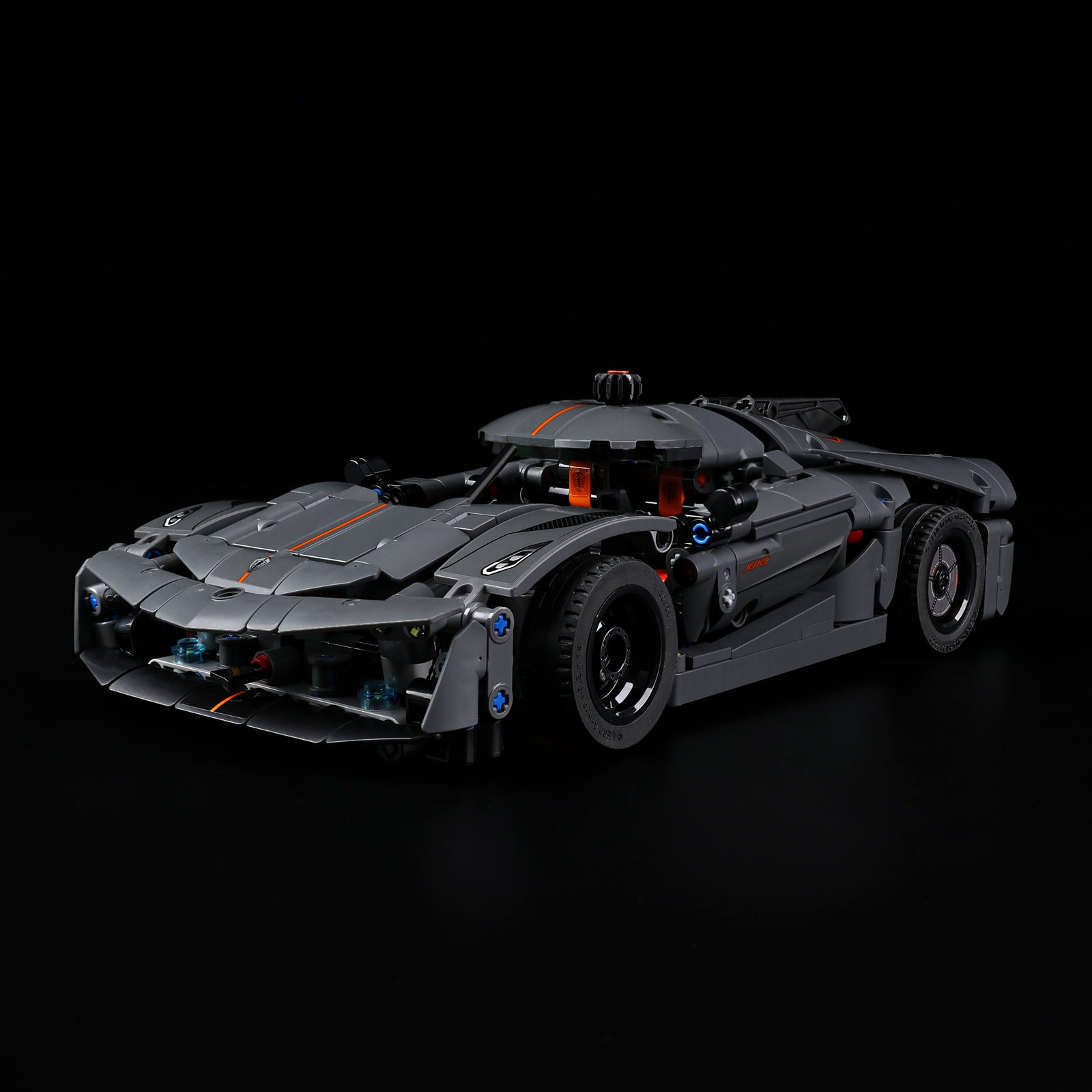 Light Kit For LEGO Koenigsegg Jesko Absolut Grey Hypercar 42173 - 42173-Koenigsegg-Jesko-Absolut-Grey-Hypercar-1-off