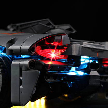 Light Kit For LEGO Koenigsegg Jesko Absolut Grey Hypercar 42173 - 42173-Koenigsegg-Jesko-Absolut-Grey-Hypercar-18-details
