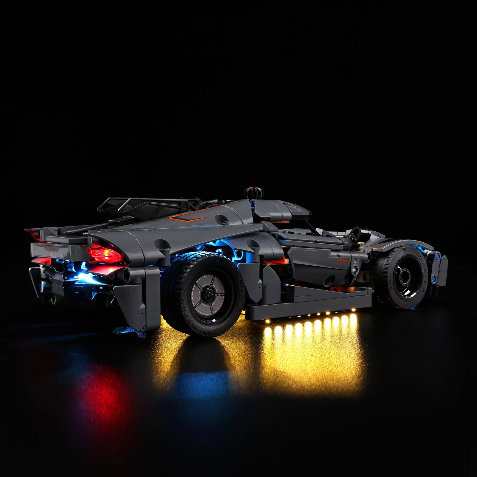 Light Kit For LEGO Koenigsegg Jesko Absolut Grey Hypercar 42173 - 42173-Koenigsegg-Jesko-Absolut-Grey-Hypercar-4-on