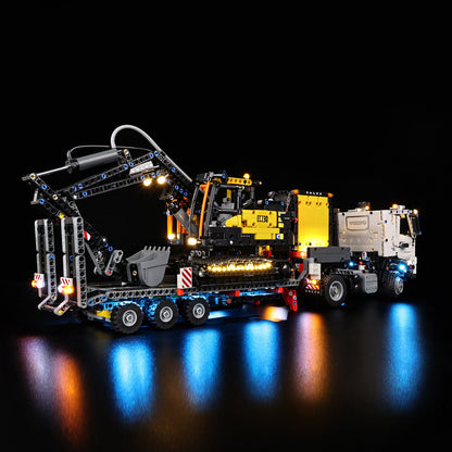 Light Kit For LEGO Volvo FMX Truck & EC230 Electric Excavator 42175 - 42175-6-on