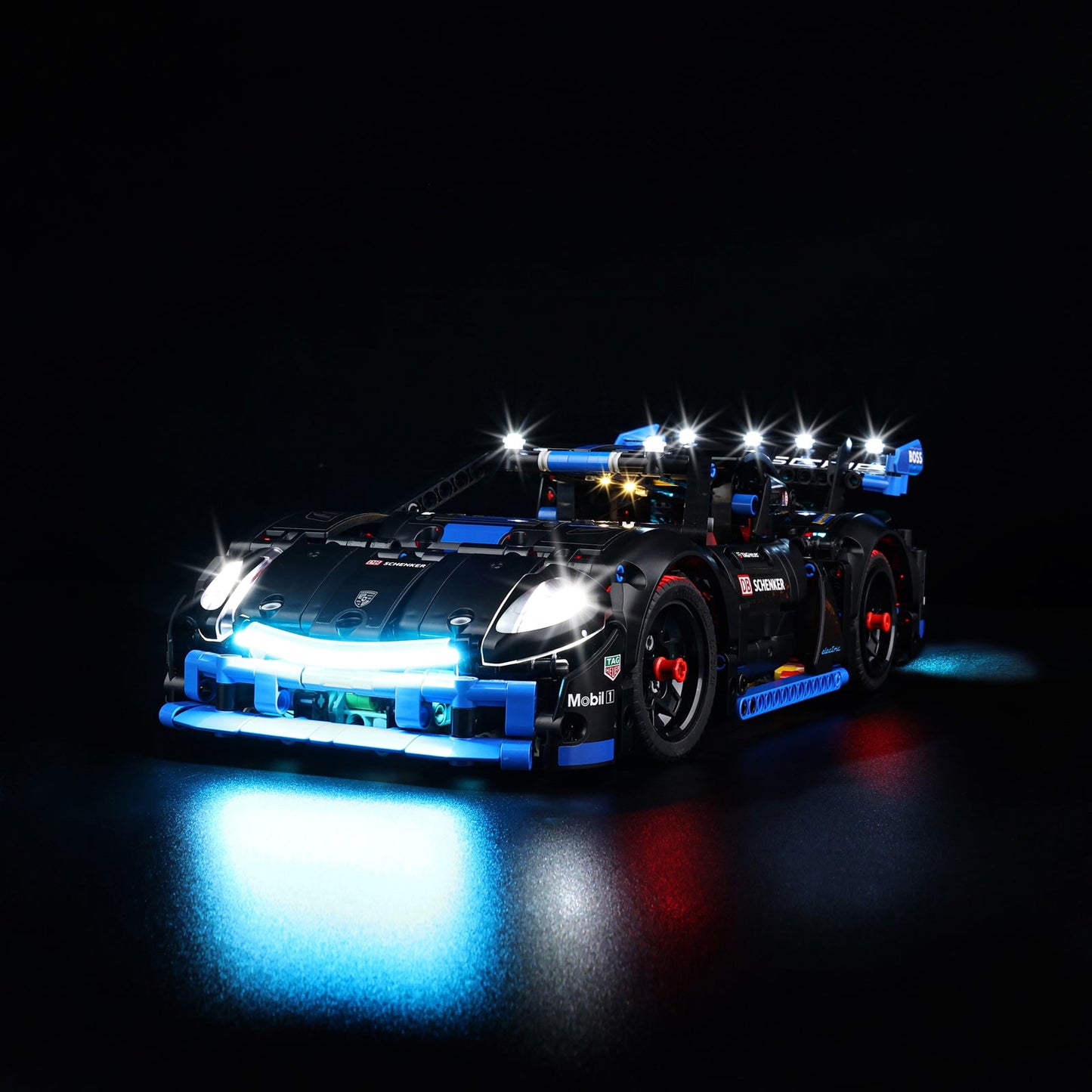 Light Kit For LEGO Porsche GT4 e-Performance Race Car 42176 - 42176-2-on