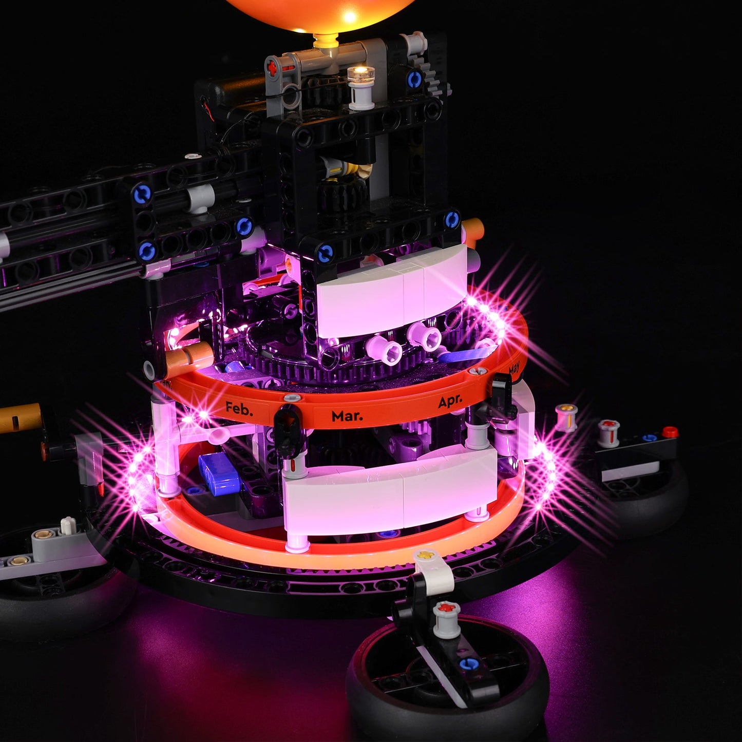 Light Kit For LEGO Planet Earth and Moon in Orbit 42179 - 42179-13-details