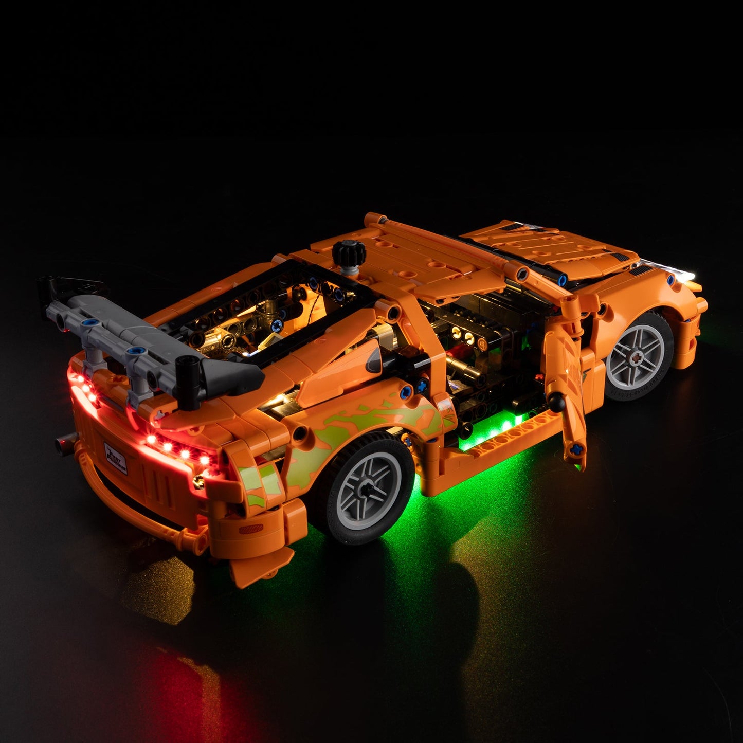 Light Kit For LEGO Fast and Furious Toyota Supra MK4 42204 - 42204-2-on