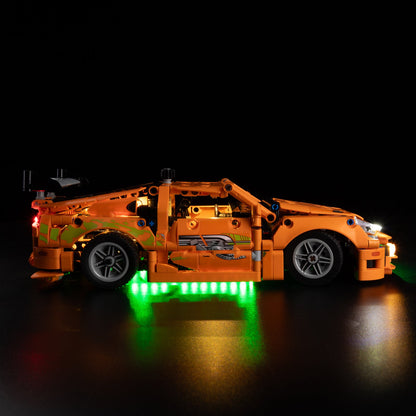 Light Kit For LEGO Fast and Furious Toyota Supra MK4 42204 - 42204-4-on