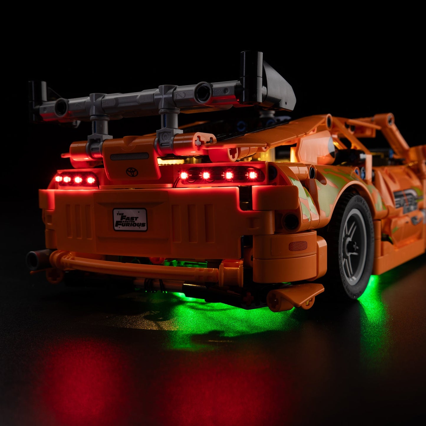 Light Kit For LEGO Fast and Furious Toyota Supra MK4 42204 - 42204-7-details