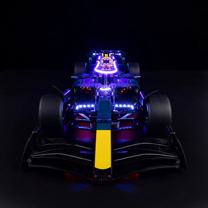 Light Kit For LEGO Oracle Red Bull Racing RB20 F1 Car 42206 - 42206-4-on