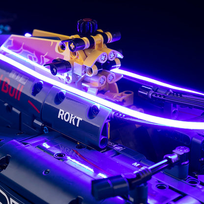 Light Kit For LEGO Oracle Red Bull Racing RB20 F1 Car 42206 - 42206-7-details