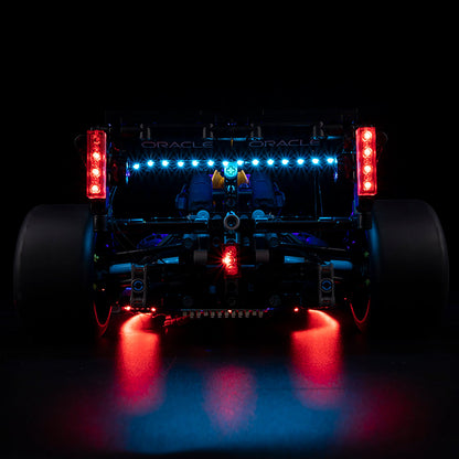 Light Kit For LEGO Oracle Red Bull Racing RB20 F1 Car 42206 - 42206-9-details