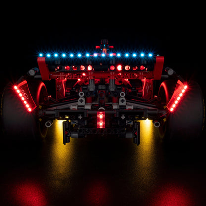 Light Kit For LEGO Ferrari SF-24 F1 Car 42207 - 42207-10-details