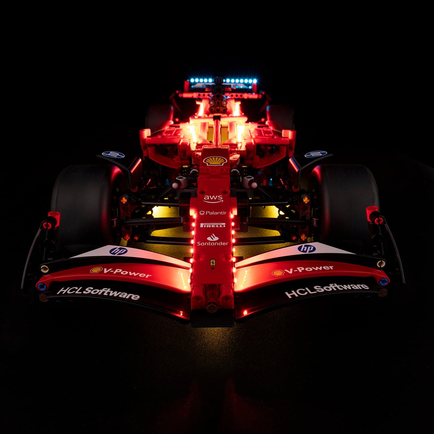 Light Kit For LEGO Ferrari SF-24 F1 Car 42207 - 42207-11-details