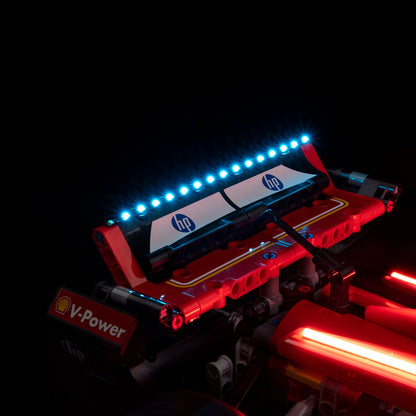 Light Kit For LEGO Ferrari SF-24 F1 Car 42207 - 42207-9-details