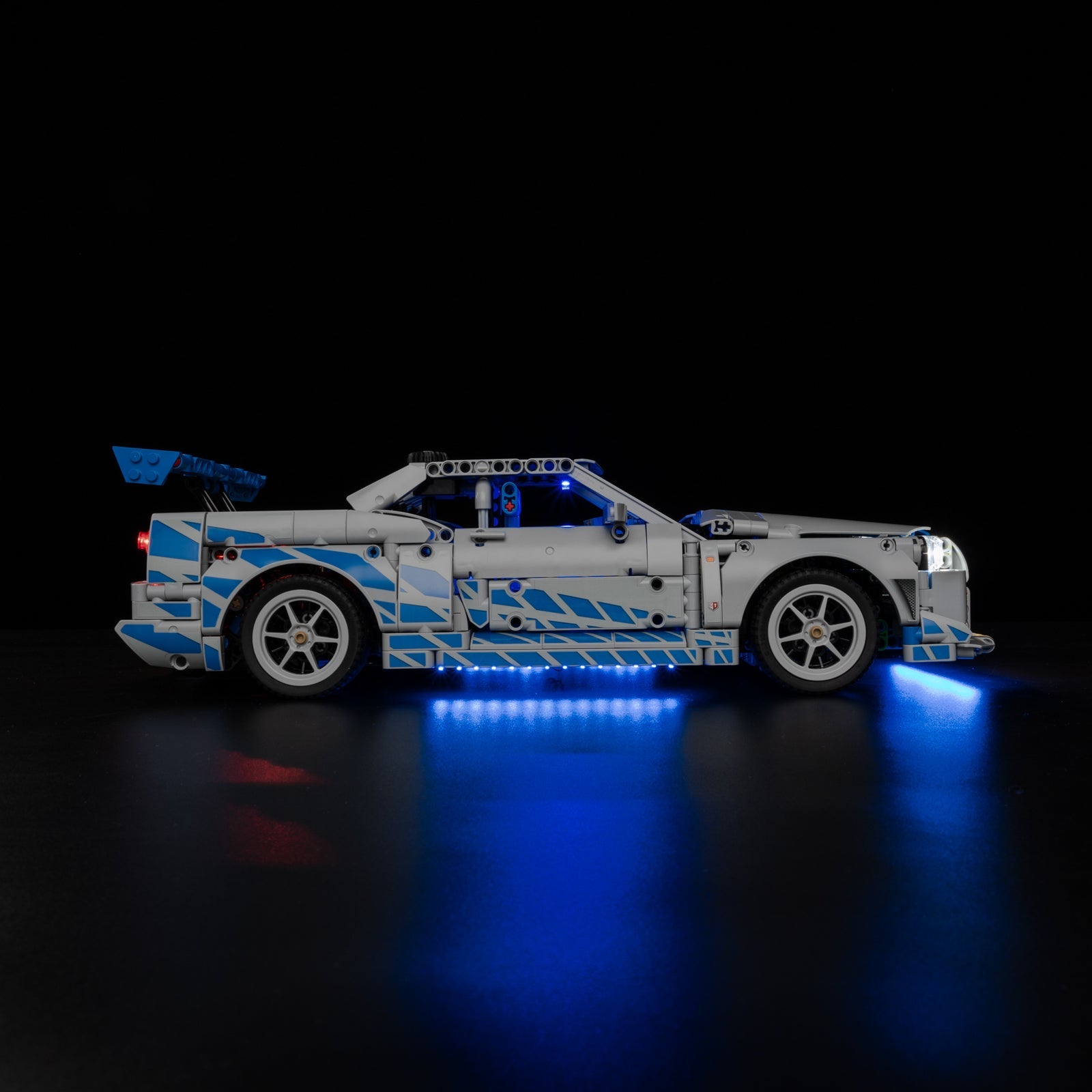Light Kit For LEGO 2 Fast 2 Furious Nissan Skyline GT-R (R34) 42210 - 42210-3-on