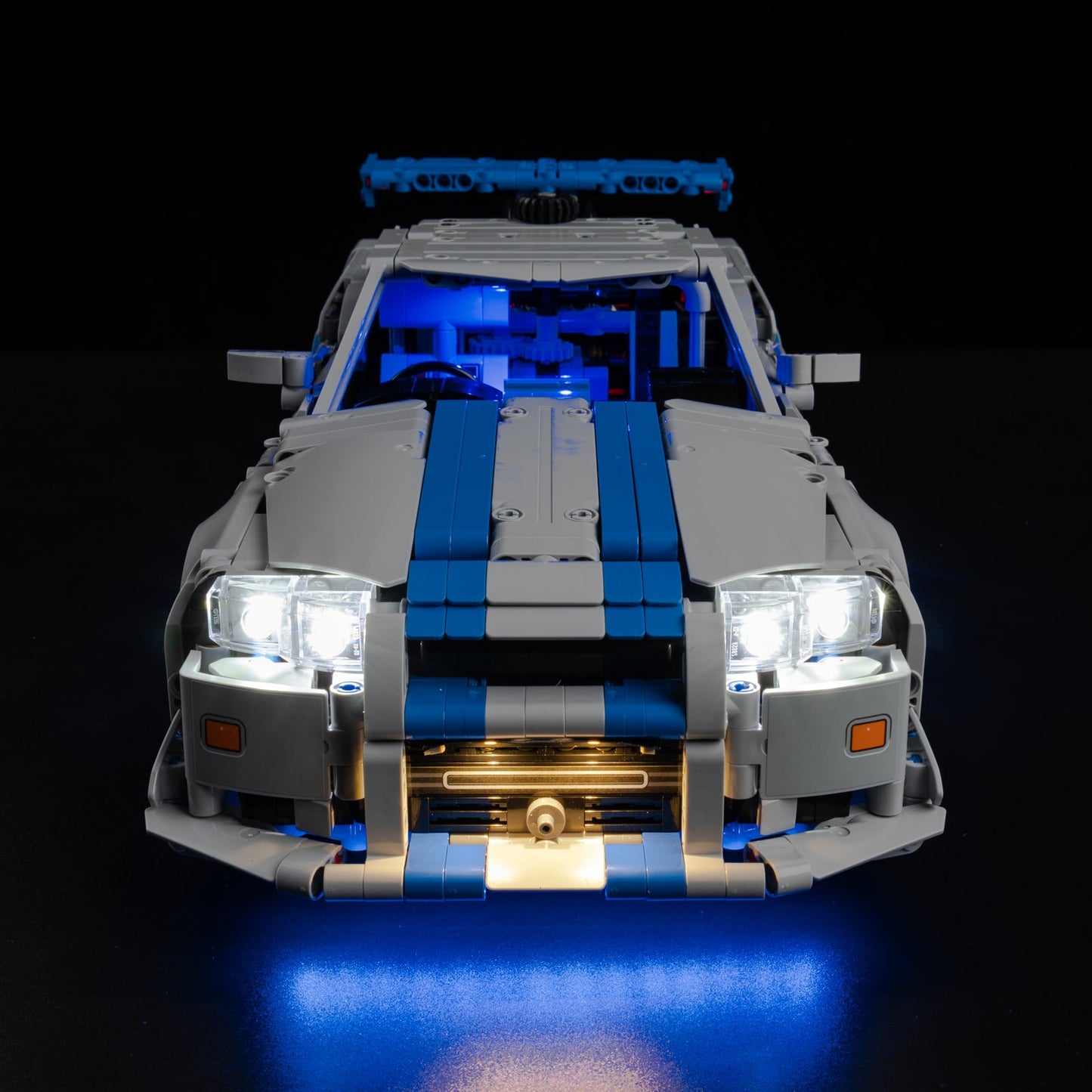 Light Kit For LEGO 2 Fast 2 Furious Nissan Skyline GT-R (R34) 42210 - 42210-4-on