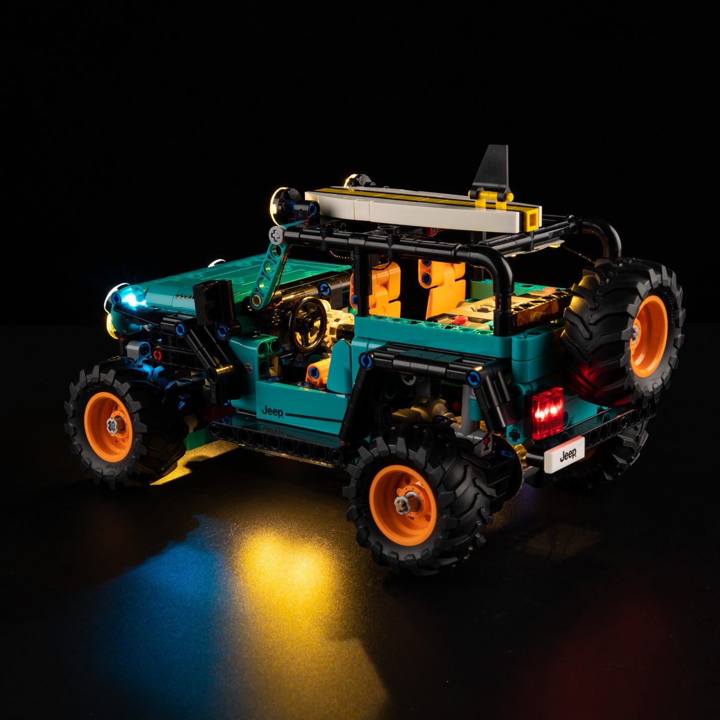 Light Kit For LEGO Jeep® Wrangler Rubicon SUV 42227