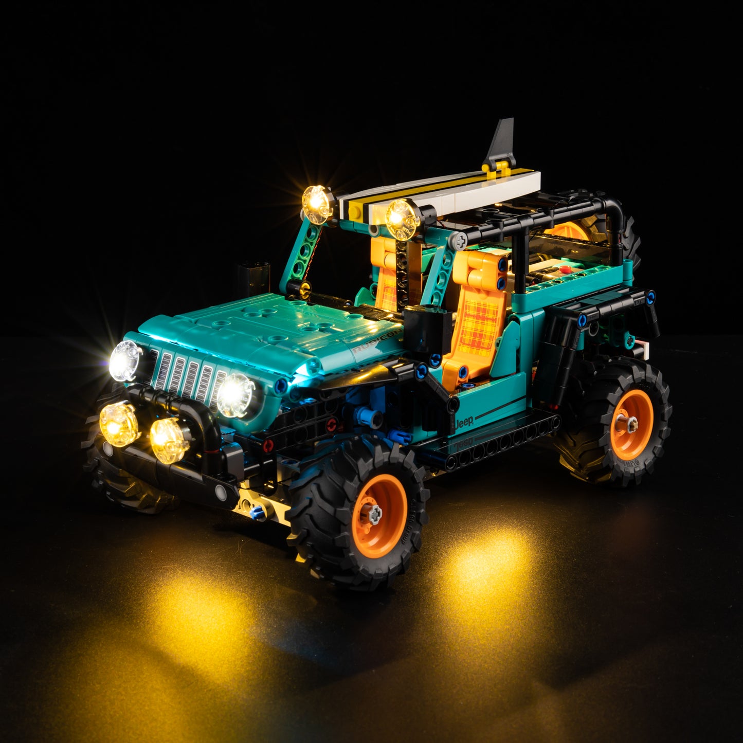 Light Kit For LEGO Jeep® Wrangler Rubicon SUV 42227