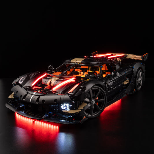 Light Kit For LEGO Koenigsegg Sadair's Spear Megacar 42232