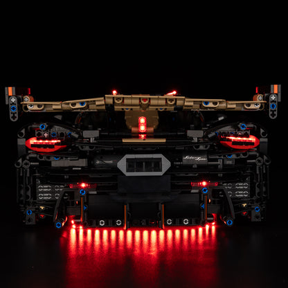 Light Kit For LEGO Koenigsegg Sadair's Spear Megacar 42232