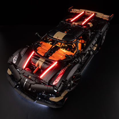 Light Kit For LEGO Koenigsegg Sadair's Spear Megacar 42232