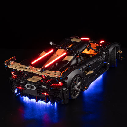 Light Kit For LEGO Koenigsegg Sadair's Spear Megacar 42232