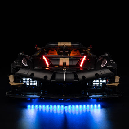 Light Kit For LEGO Koenigsegg Sadair's Spear Megacar 42232