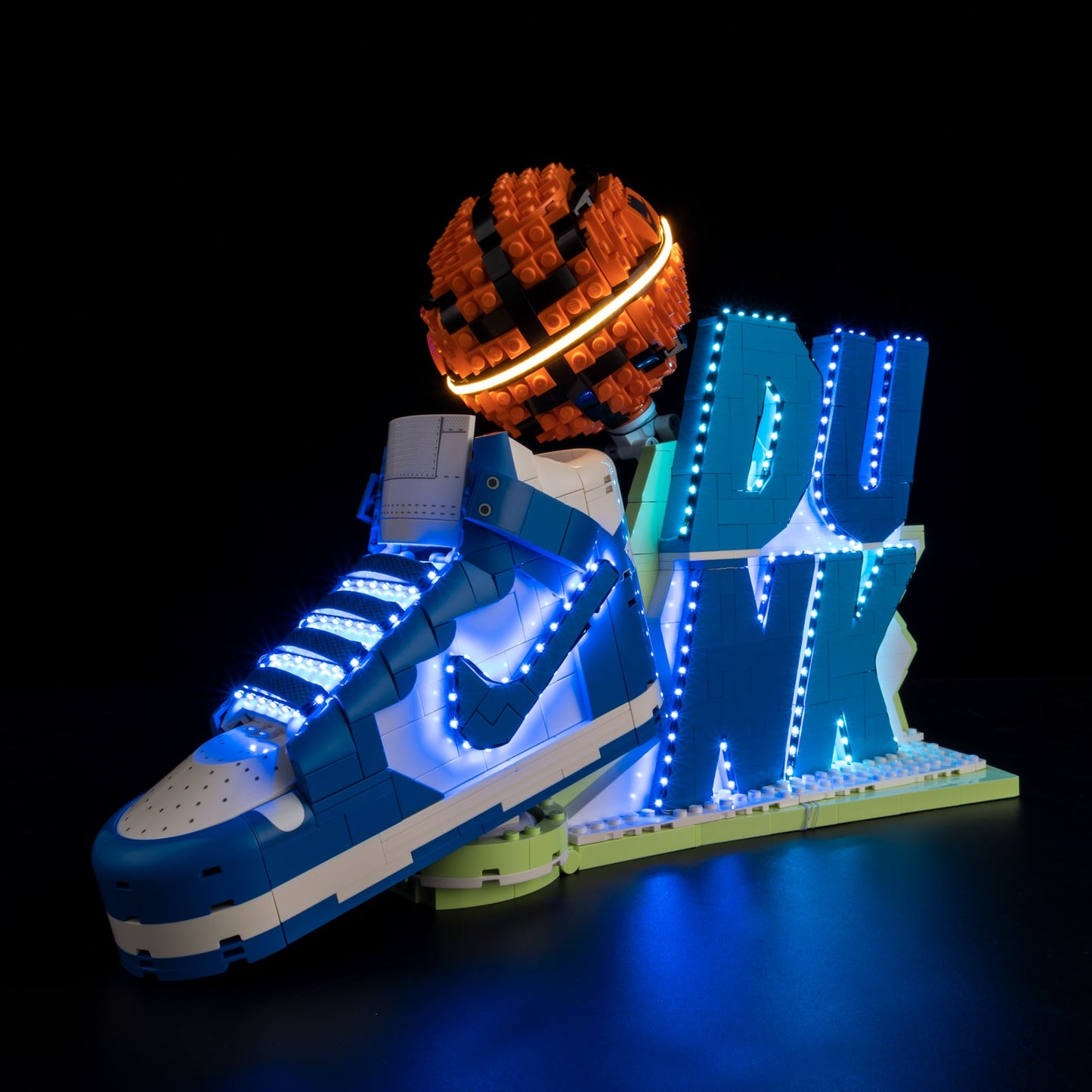 Light Kit For LEGO Nike Dunk 43008 - 43008-Nike-Dunk-3-on