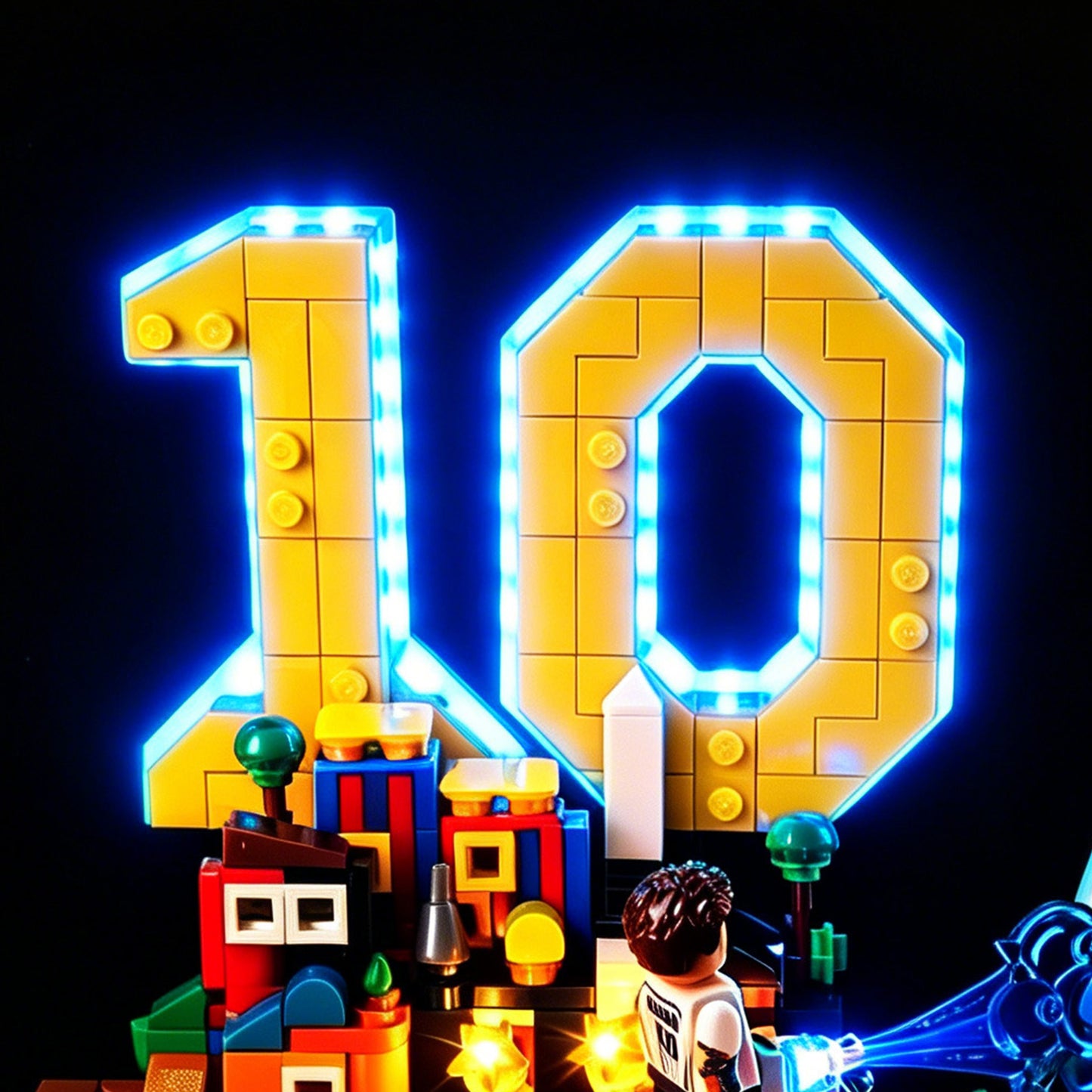 Light Kit For LEGO Lionel Messi – Soccer Highlights 43011