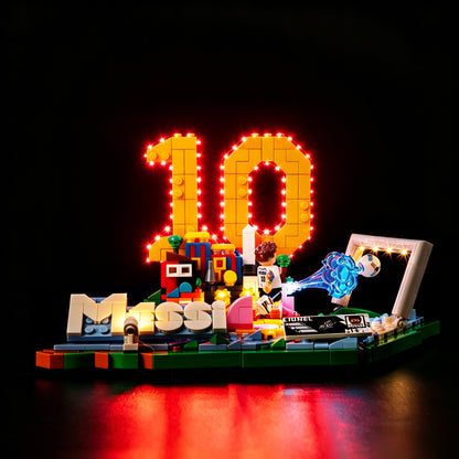 Light Kit For LEGO Lionel Messi – Soccer Highlights 43011