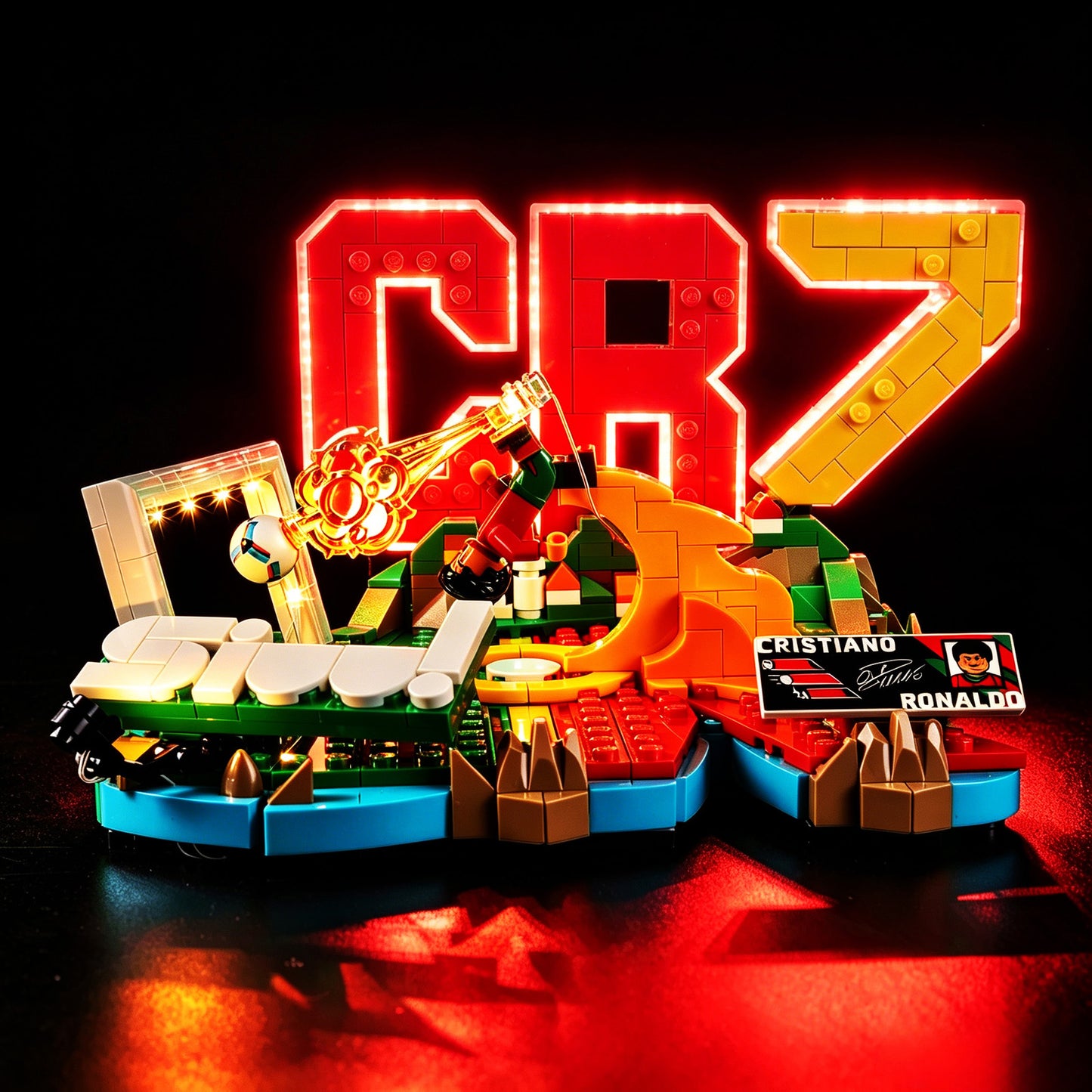 Light Kit For LEGO Cristiano Ronaldo – Soccer Highlights 43012