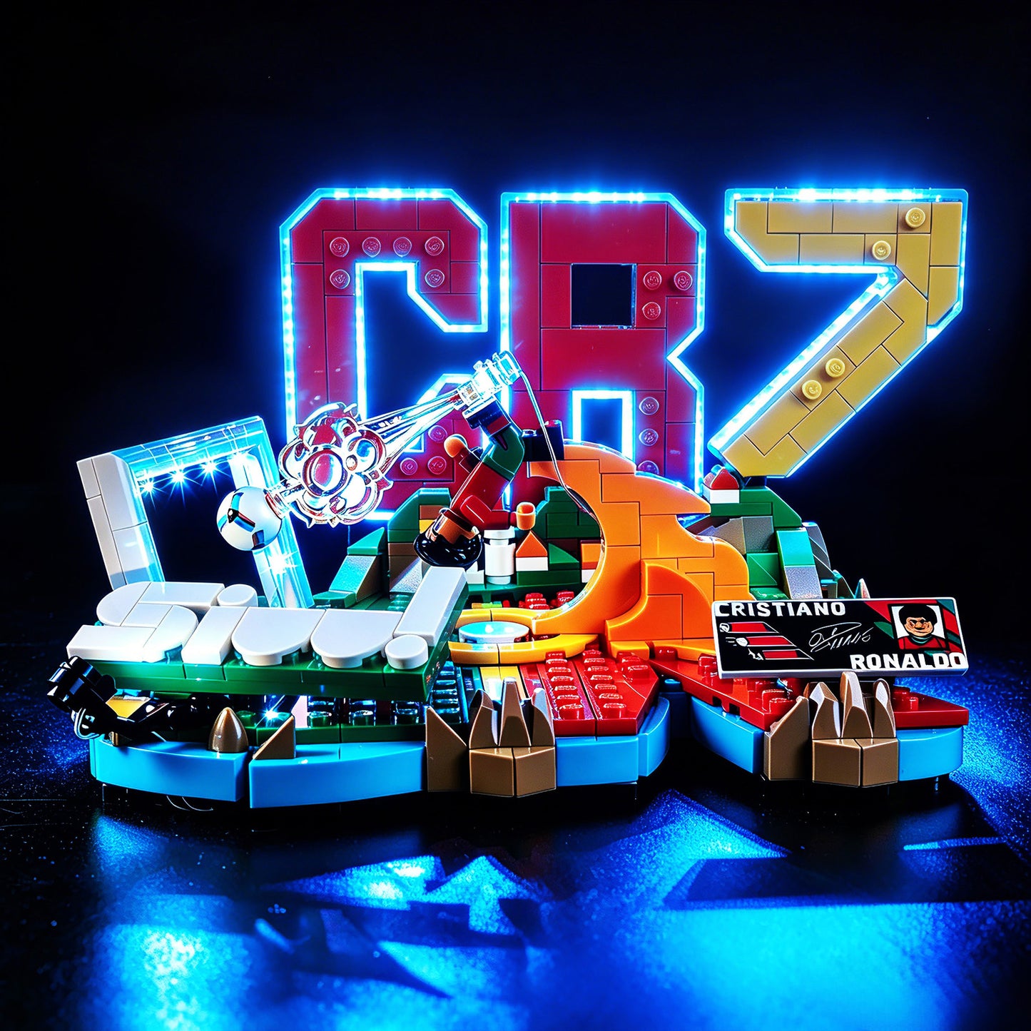 Light Kit For LEGO Cristiano Ronaldo – Soccer Highlights 43012