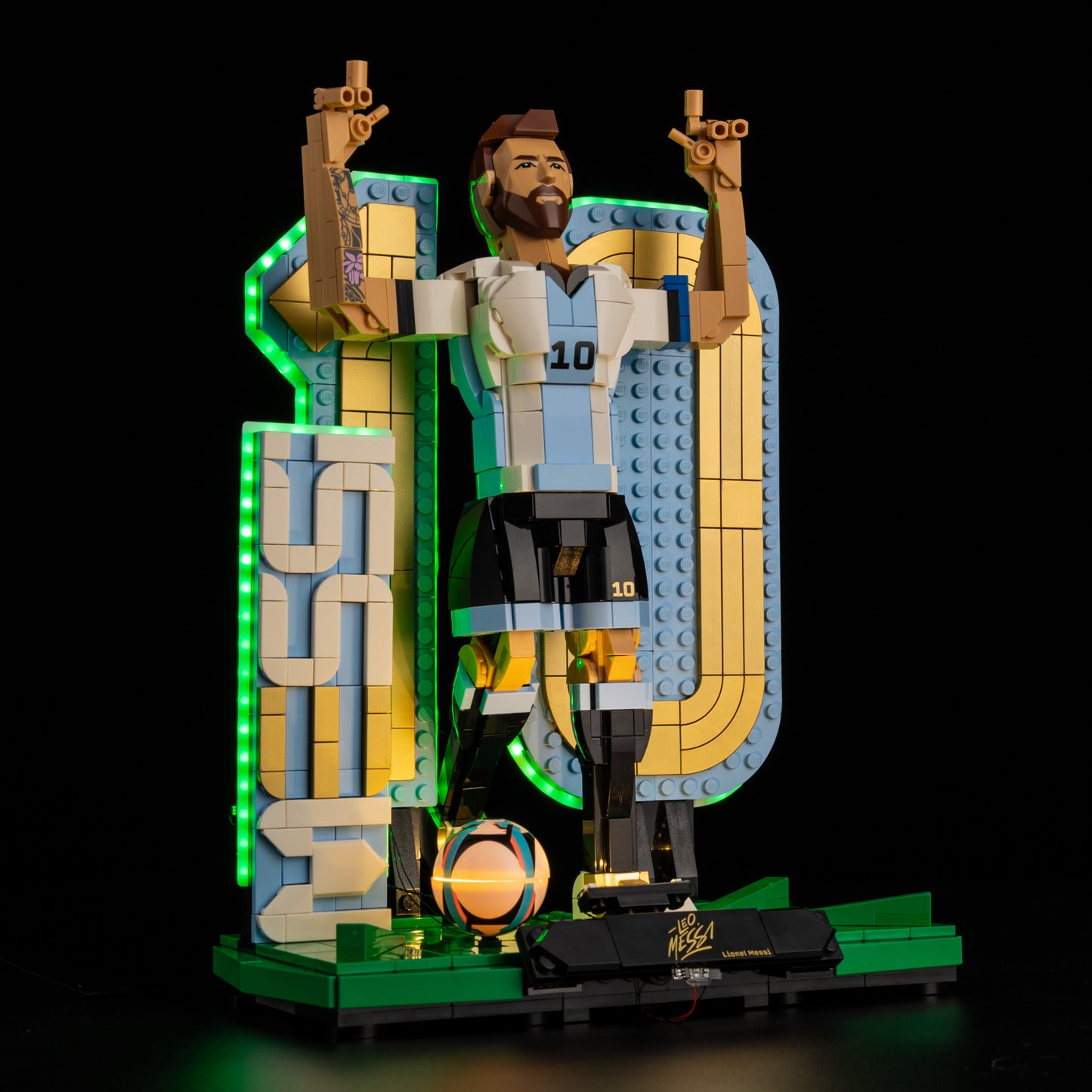 Light Kit For LEGO Lionel Messi – Soccer Legend 43015