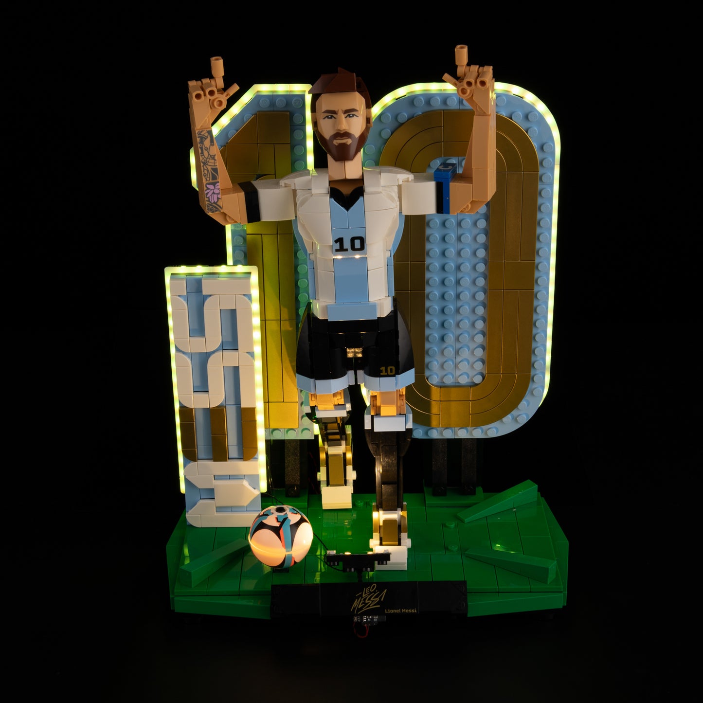 Light Kit For LEGO Lionel Messi – Soccer Legend 43015