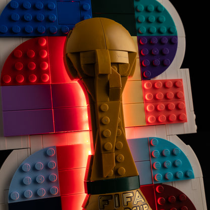 Light Kit For LEGO FIFA World Cup 2026™ Official Emblem 43032