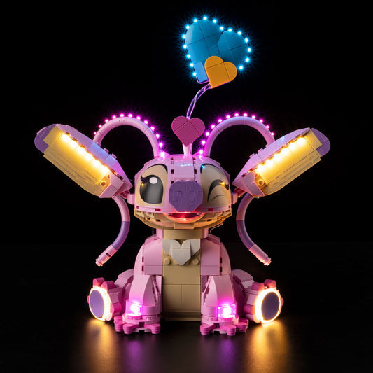 Light Kit For LEGO Sonic 43257 - 43257-Sonic-1-on (lights on)