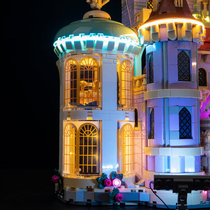 Light Kit For LEGO Beauty and the Beast Castle 43263 - 43263-Beauty-and-the-Beast-Castle-11-details