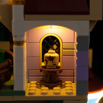 Light Kit For LEGO Beauty and the Beast Castle 43263 - 43263-Beauty-and-the-Beast-Castle-16-details