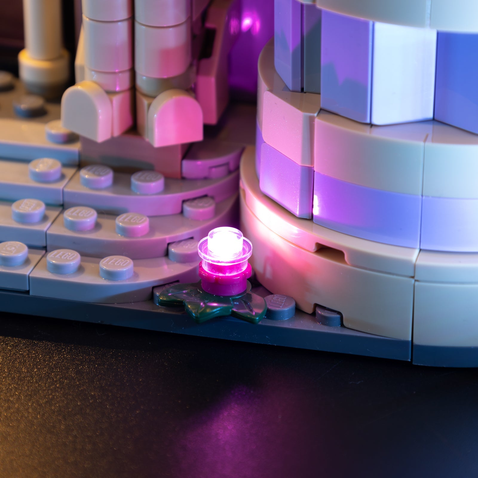 Light Kit For LEGO Beauty and the Beast Castle 43263 - 43263-Beauty-and-the-Beast-Castle-19-details