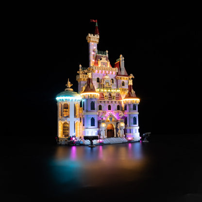 Light Kit For LEGO Beauty and the Beast Castle 43263 - 43263-Beauty-and-the-Beast-Castle-3-on