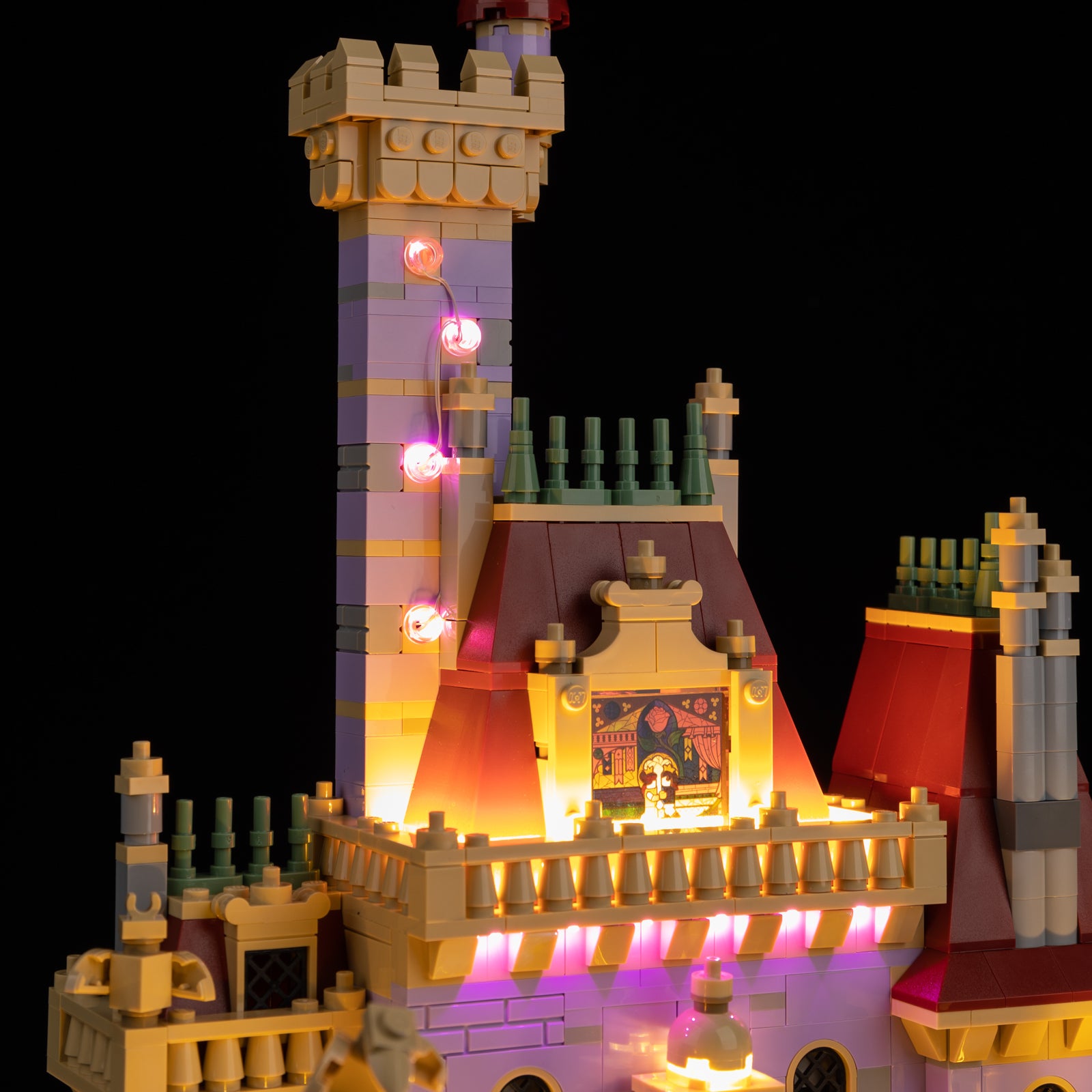 43263 Beauty and the Beast Castle 9 details