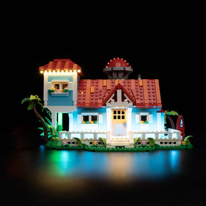 Light Kit For LEGO Lilo and Stitch Beach House 43268 - 43268-Lilo-and-Stitch-Beach-House-2-on